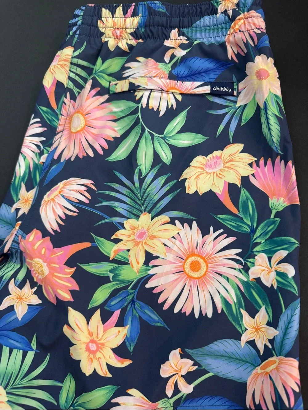 NWT chubbies Classic Swim Trunk The Big Bloomers Sz XL
